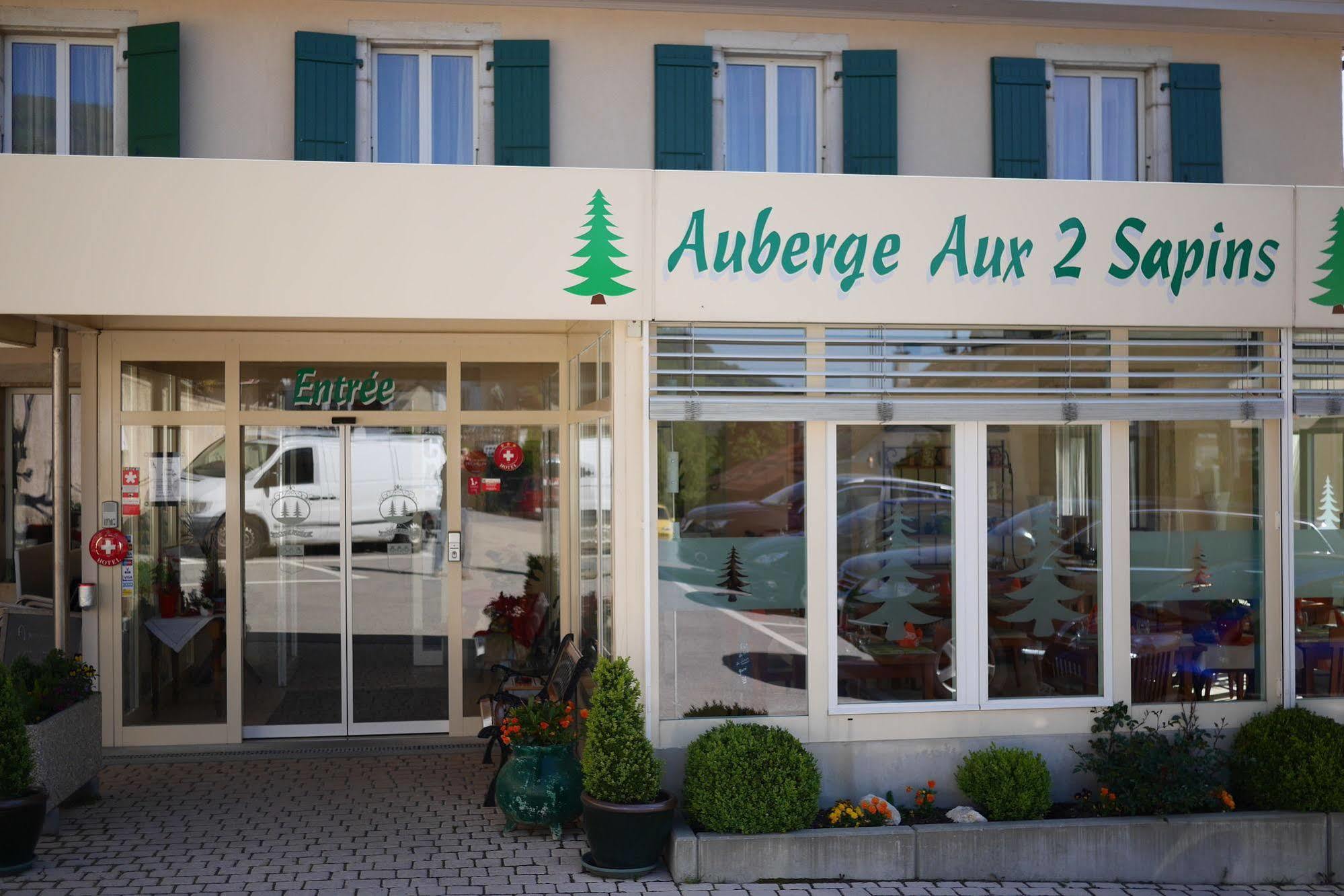 Auberge Aux Deux Sapins Montricher Exteriör bild