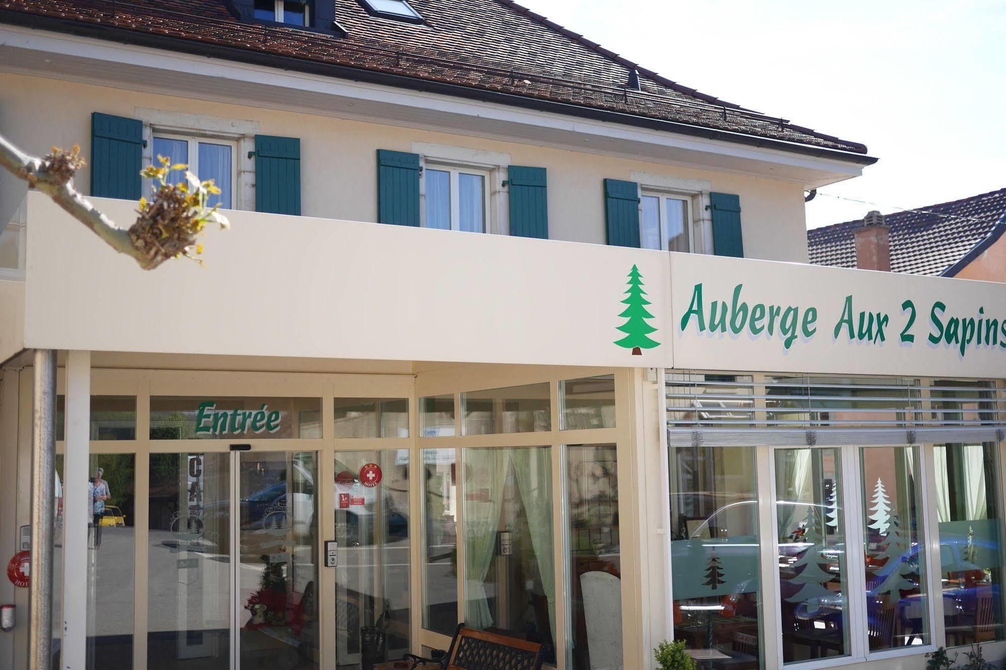 Auberge Aux Deux Sapins Montricher Exteriör bild